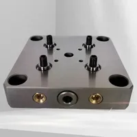 TEBAK Custom 5th axis cnc Tools Precision Vice Zero Point System Self Centering Vise cnc Lathe Machine