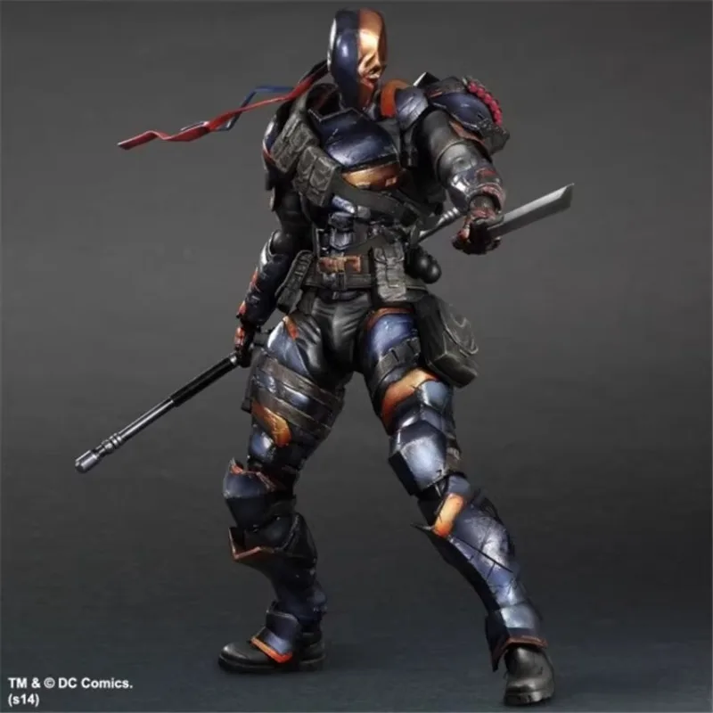 

Genuine and Brand New Anime PLAYARTS Arkham Origins Deathstroke Movable Boxed Figure in Stock