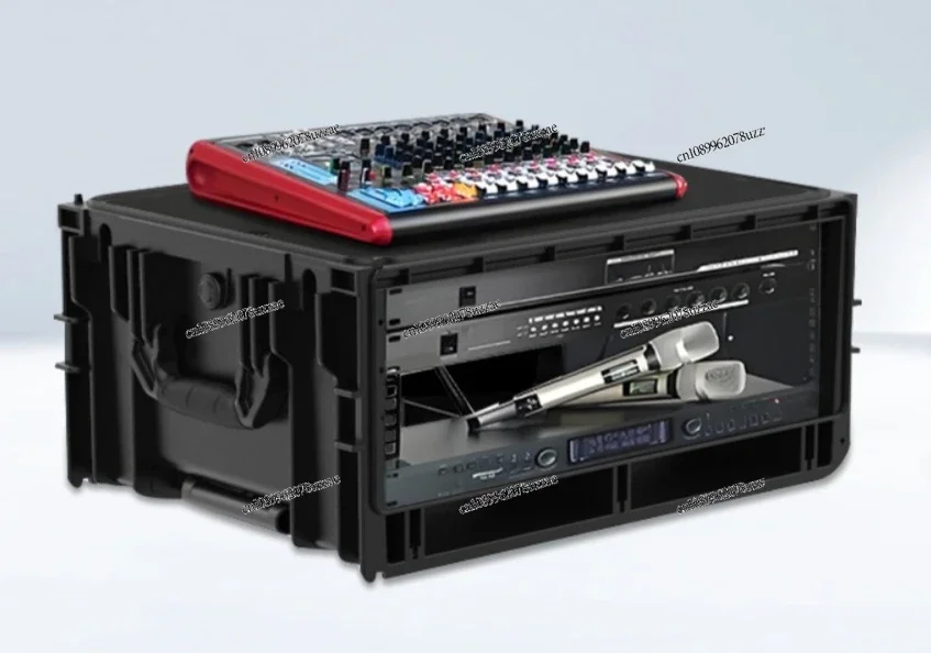 Mobile Stage Equipment Rack Case Shock Absorbing Dustproof Protection Cabinet