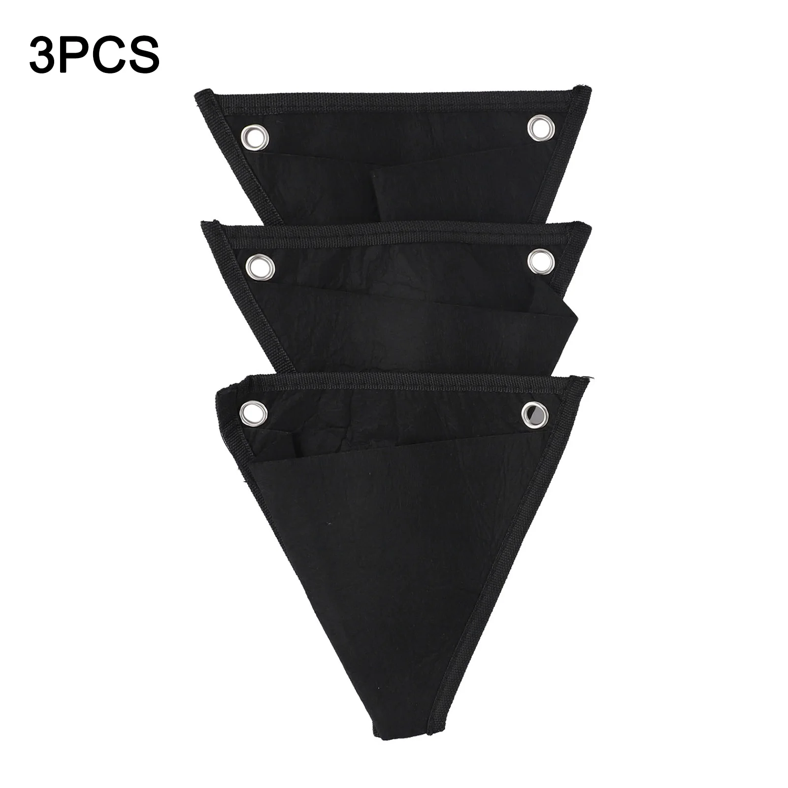 3Piece Flowerpot Plant Growing Bag Wall Hanging Non-woven Materials For Limited Areas User Friendly Grow Bag Accessory