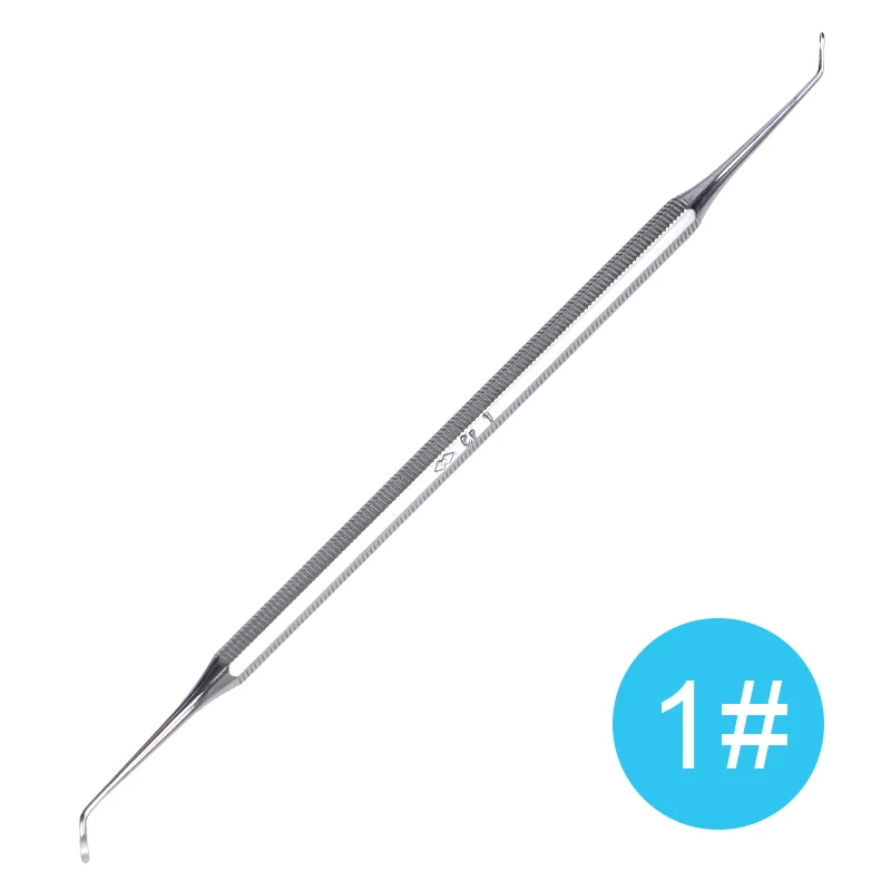 

6pcs/set Dental Excavator Set of 6 Restorative Spoon Dental Instrument Tooth Whitening Pick Whientener Bleah Remove Stain
