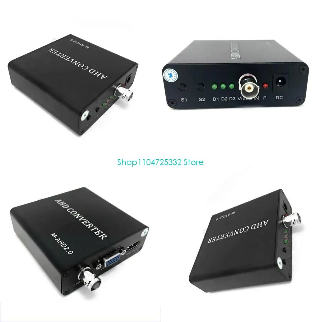 

P5EA FullHD 1080P AHDs to FullHD/VGA/CVBS Converters Switching for CCTV Camera Video Tester
