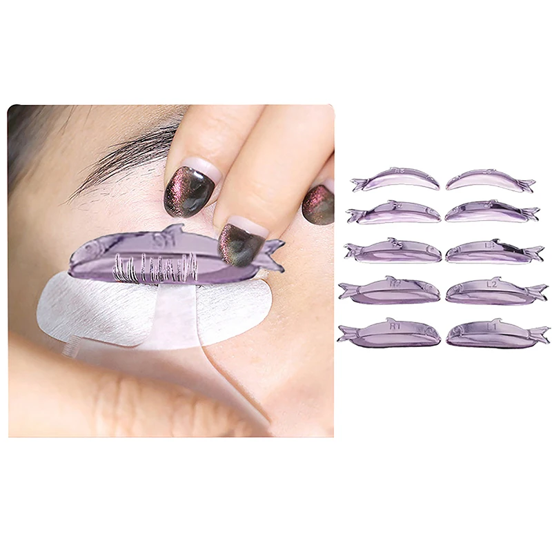 Different Curl Silicone Eyelash Perm Rod Lash Lift Shield accessori per ciglia accessori per ciglia bigodino senza colla ciglia Lift Makeup anche