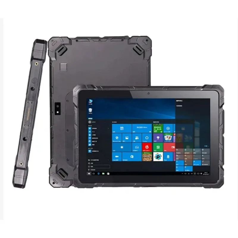 PiPO X4R 10.1" Tablet robusto impermeabile IP67 per Android industriale Rockchip 3399 con impronta digitale e scanner 2D GPS