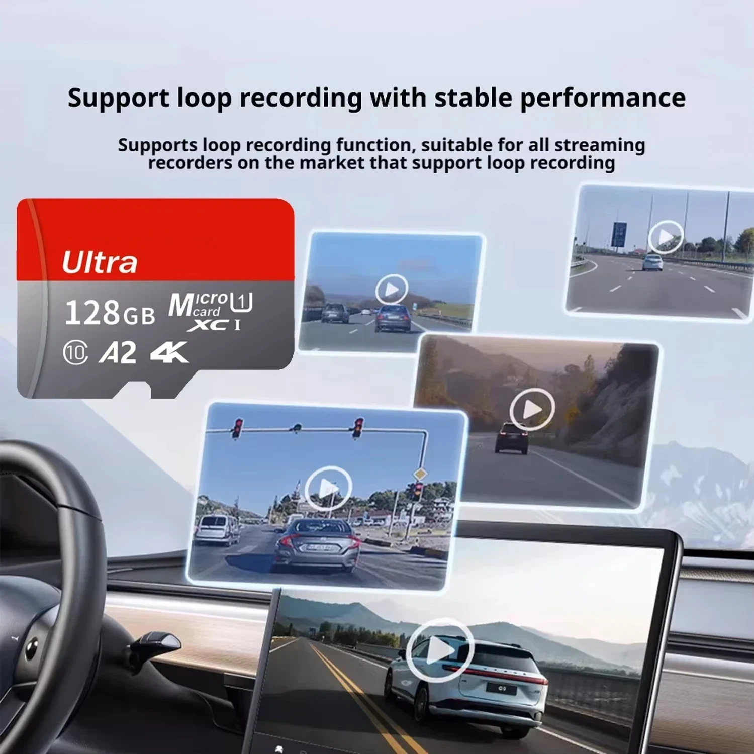 Speicherkarte Micro-SD-Karte 1TB 128GB 64GB Speicherkarte A2 A1 V30 U3 Flash-Karten Microsd Kompatibel mit DJI Pocket 3 Produkt – Detail 3