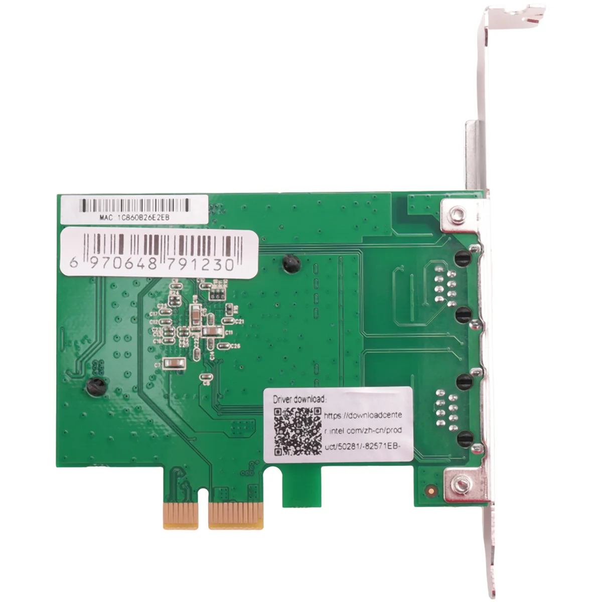 2-портовая гигабитная сетевая карта PCIe, 1000 м, двухпортовый адаптер PCI Express Ethernet с сетевой картой 82571EB LAN для Windows HOT