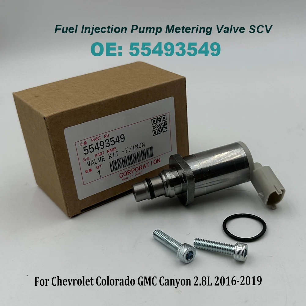 NEW 55493549 Fuel Injector Pump Metering Pressure Suction Control SCV Valve 55593780 For Chevrolett Colorado GMCC Canyonn 2.8L