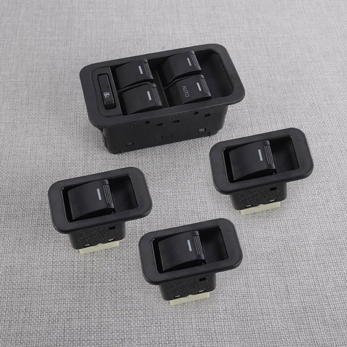 

9R7914A132AA SY14529B Master & Single Power Window Button Switch Kit Black Fit For Ford Territory SX SY SZ 2004 2005 2006-2014