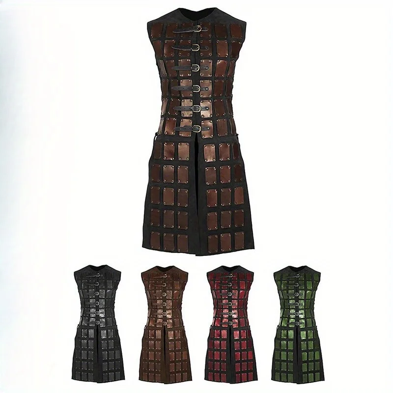 

Medieval Vintage Knight Armor COSPLAY Stage Clothing Leather Armor