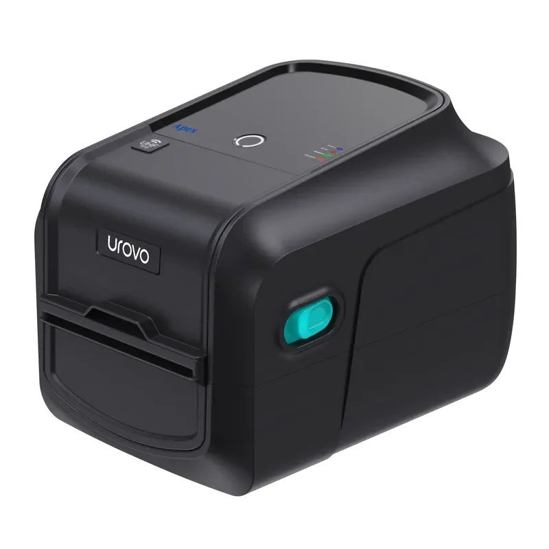 for Urovo D812R Plus Desktop UHF RFID Printer Direct Thermal Smart 4.3 inch Touch Screen Thermal Transfer 203DPI in Stock