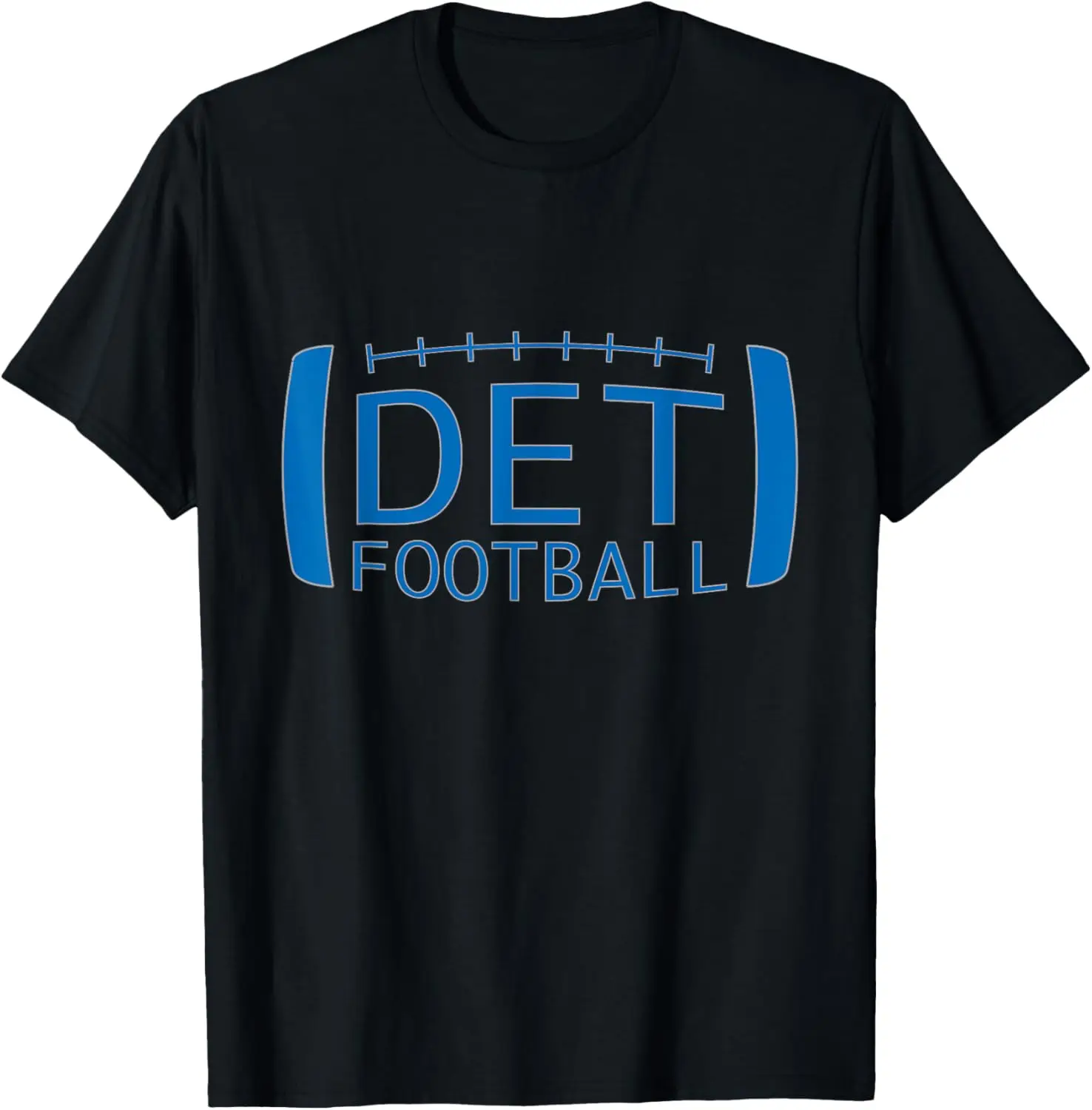 

Футболка Detroit Football Honolulu Blue & Silver Fan T-Shirt