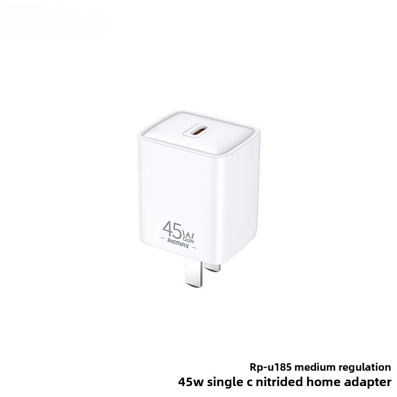 

REMAX foldable plug type-c output port 45W fast charging gallium nitride mini mobile phone charger