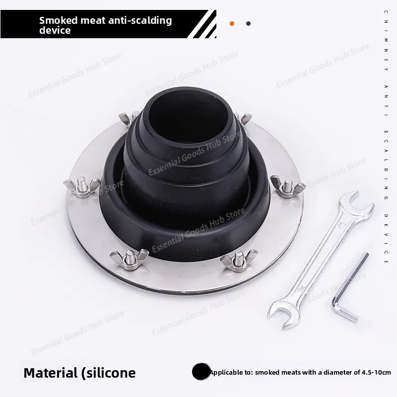 

Термозащитный экран для дымохода печи, высокотемпературный силиконовый чехол, изоляционный рукав для дровяной печи, защита для дымохода походной печи