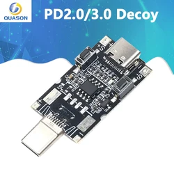 PD2.0/3.0 Decoy typec pd Fast charge trigger module Induction line motherboard 9V12V15V20V adjustable