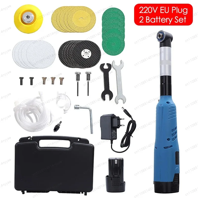 220V Ceramic Tile Cleaning Tool Polisher Sander Elbow 90 Degree Bend Right Angle Jewelry Wood Electric Engraving Motor Grinder