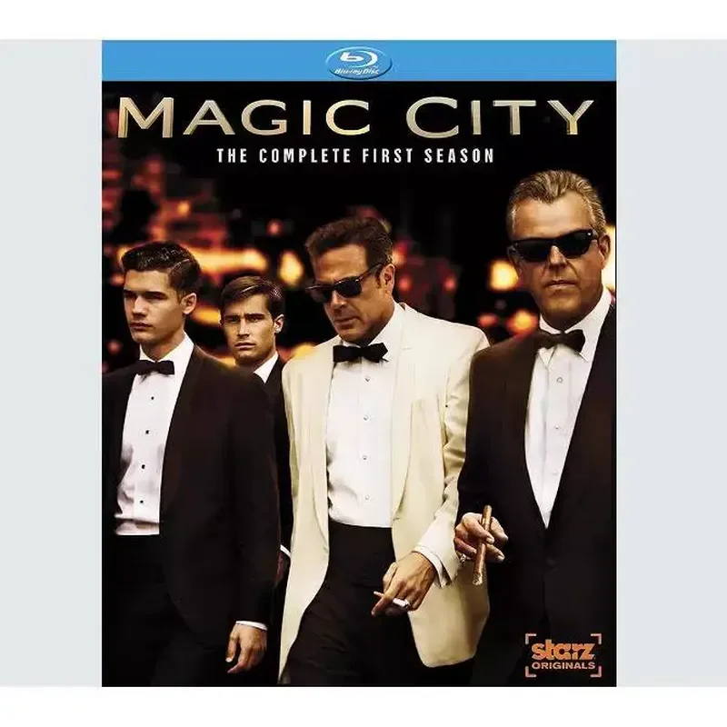 BD Blu-ray American Drama Magic City Season 1-2 Full Season Ultra High Definition 5 Discs Undeleted Boxed