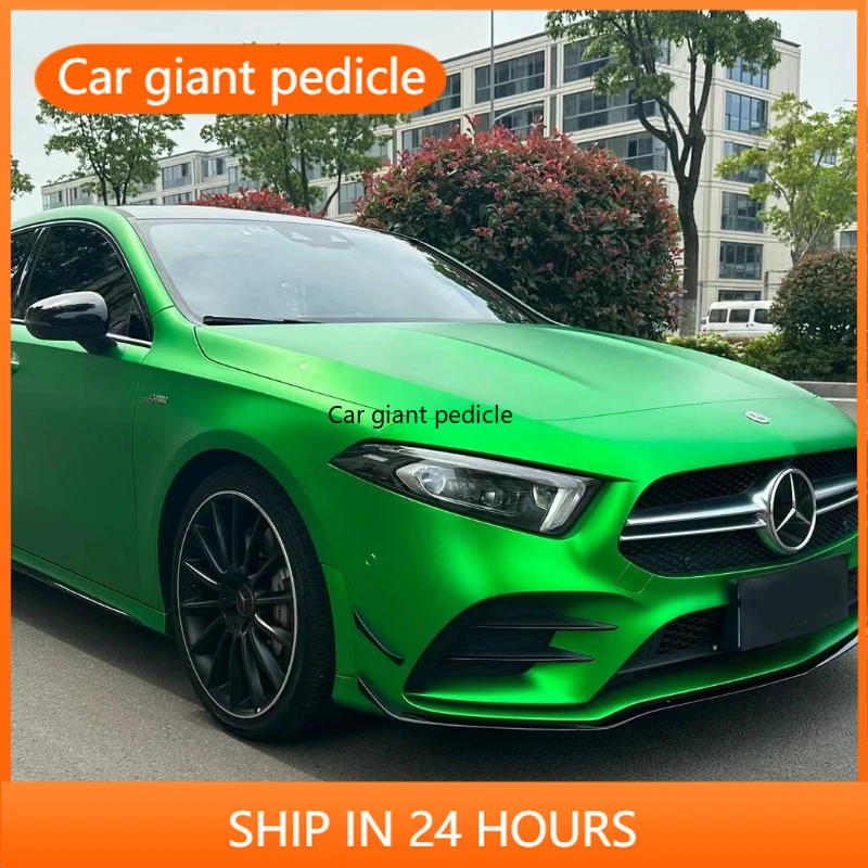 

Highest quality Matte Chrome Green vinyl Wrap Film Car Wrap Film Non degumming Non fading quality Warranty 1.52M*17M roll