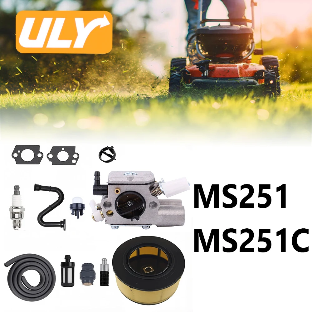

Комплект для обслуживания карбюратора для бензопилы Stihl MS251 MS251C, 1143 120 0611, Zama C1Q-S295 C1Q-S296, запчасти для карбюратора