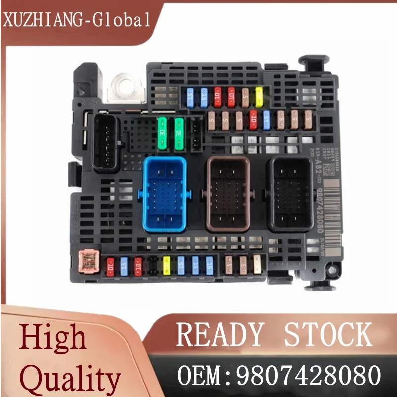 

Brand New Genuine Fuse Box Module BSM AB1 AB2 Z01 BSM-Z26-00 9807428080 9677987180 9674921580 9813136880 6500JQ For Citroen C4