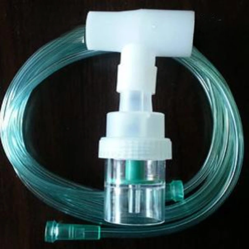 Three way spray bottle/three-way atomization bottle/T-tube atomizer for imported ventilator circuit