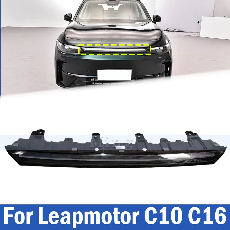 Conjunto de luces LED de circulación diurna para la parrilla delantera de Leapmotor C10 C16 de alta configuración