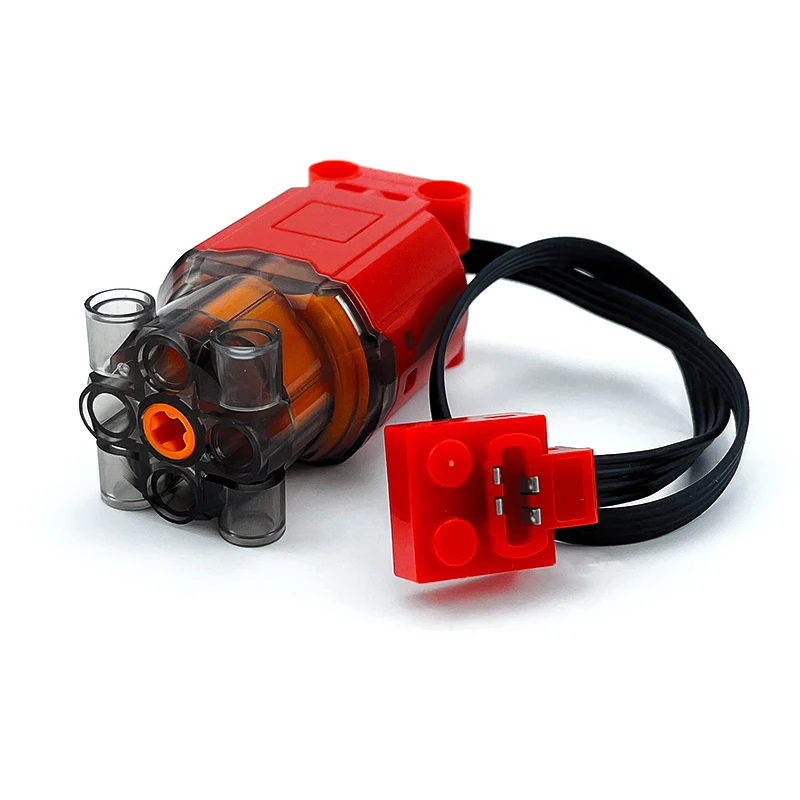 Piezas técnicas MOC DIY de alta calidad, funciones de potencia RC, servomotor M XL L Compatible con 8882 8883, pieza de accesorios de bloques de construcción