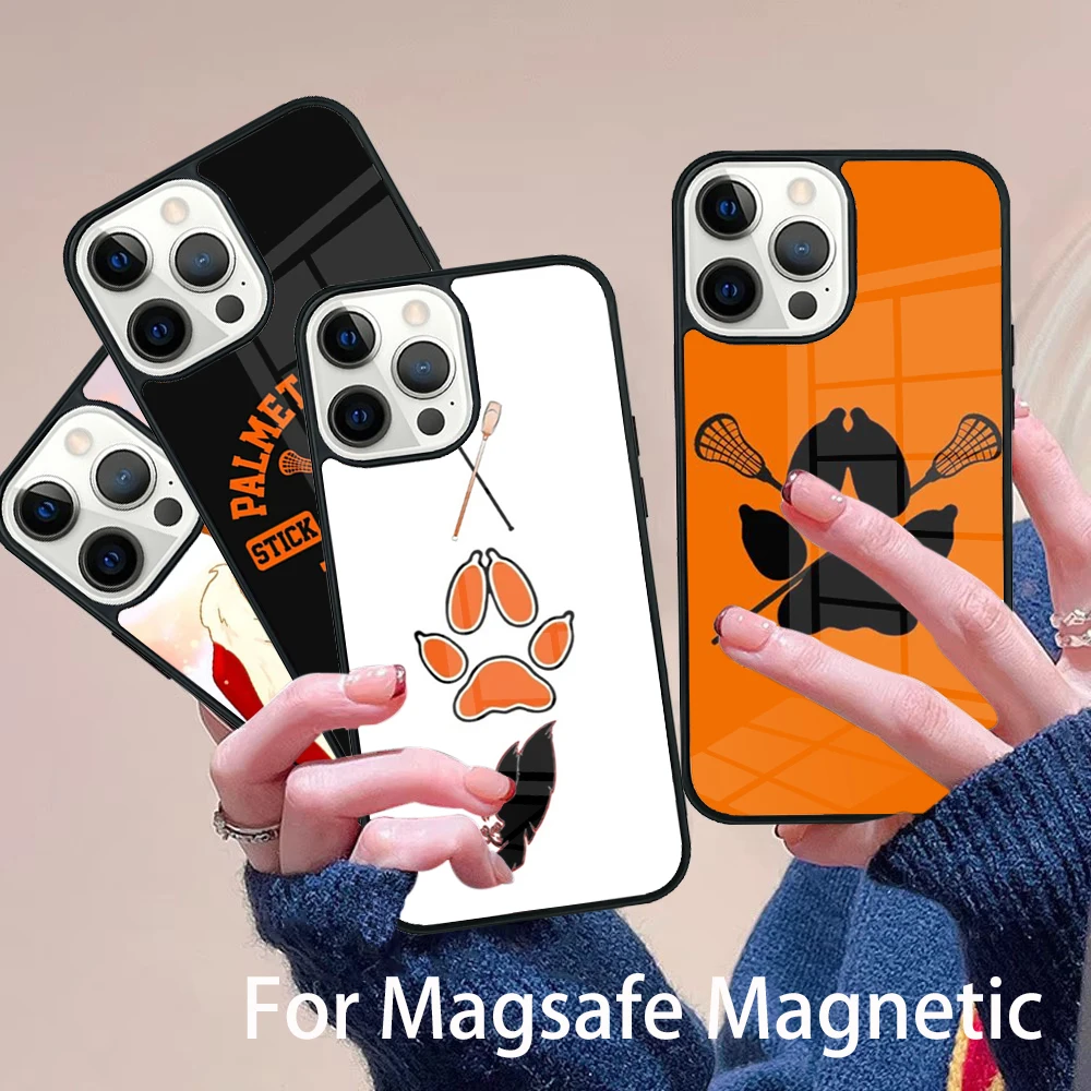 

Andreil All for the Game Palmetto State Foxes Phone Case Magesafe Magnetic Cover For IPhone 16 11 12 13 14 15 Pro Max Plus