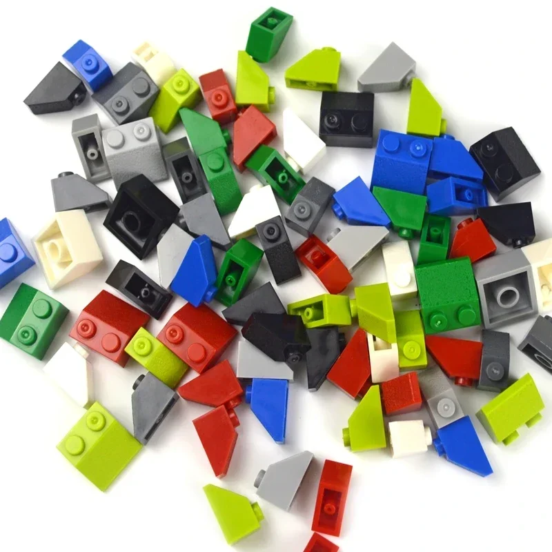 Thick Sloping Building Blocks Slope Bricks 1x1 1x2 1x4 1x3 Dot DIY multiple colors Beveled classic parts 3040 3039 3037