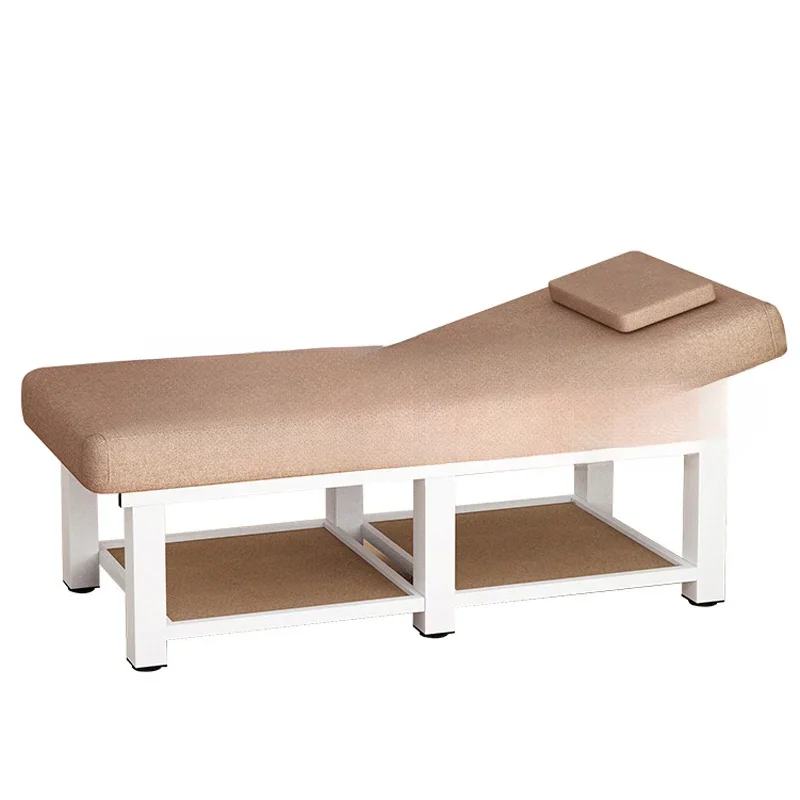High-end Massage Tables Beauty Salon Special Bed Massage Beds Physiotherapy Home Bed with Hole Folding Embroidery