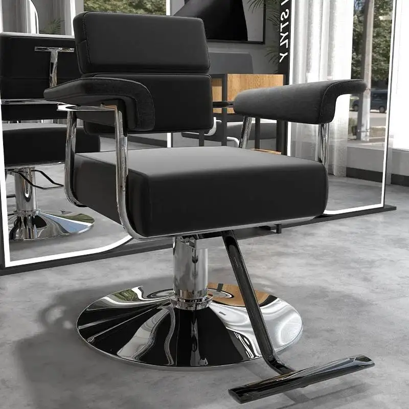 Simple Unique Barber Chairs Nordic Modern Luxury Professional Salon Chair Ergonomic Comfortable Sillon Barbero Salon Furniture