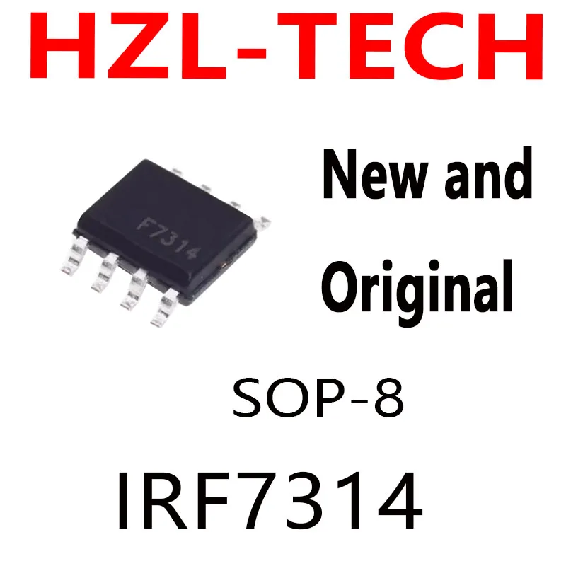 10PCS  SOP-8 F7314 SOP8 IRF7314TRPBF New Original IRF7314