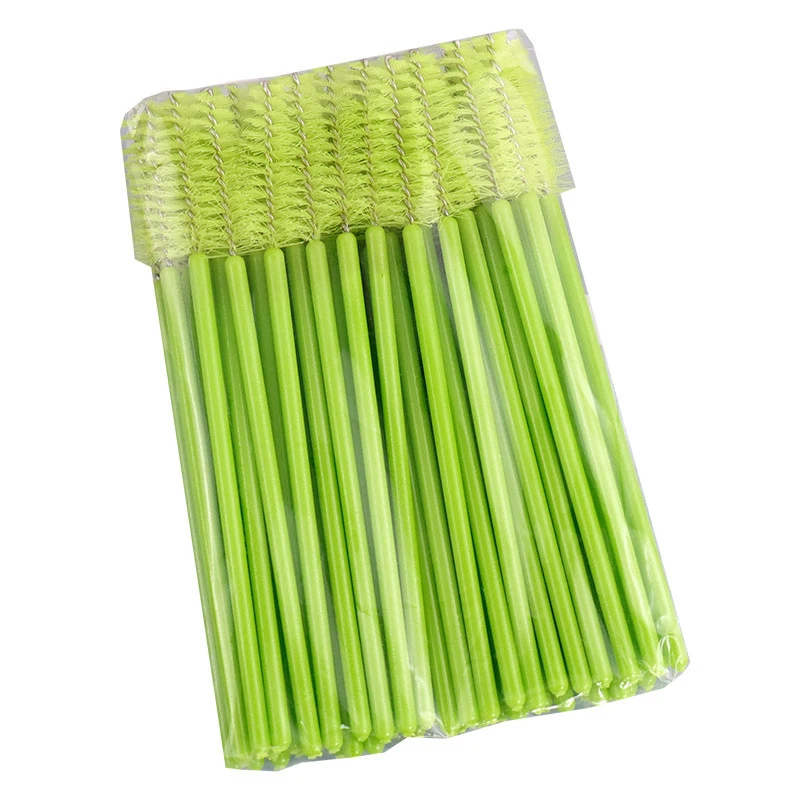 50PCS Eyelash Brushes Makeup Brushes Disposable Mascara Wands Applicator Spoolers Eye Lashes Cosmetic Brush Lash Extension Tool