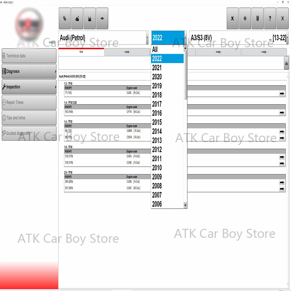 2024 narzędzie diagnostyczne skanera OBD W-O-W Snooper 5.00.12 z Keygen V5.008 R2 Delp-his Car Keygen Bluetooth ISS ISI VOLT-AGE CH-ECK Najnowsza