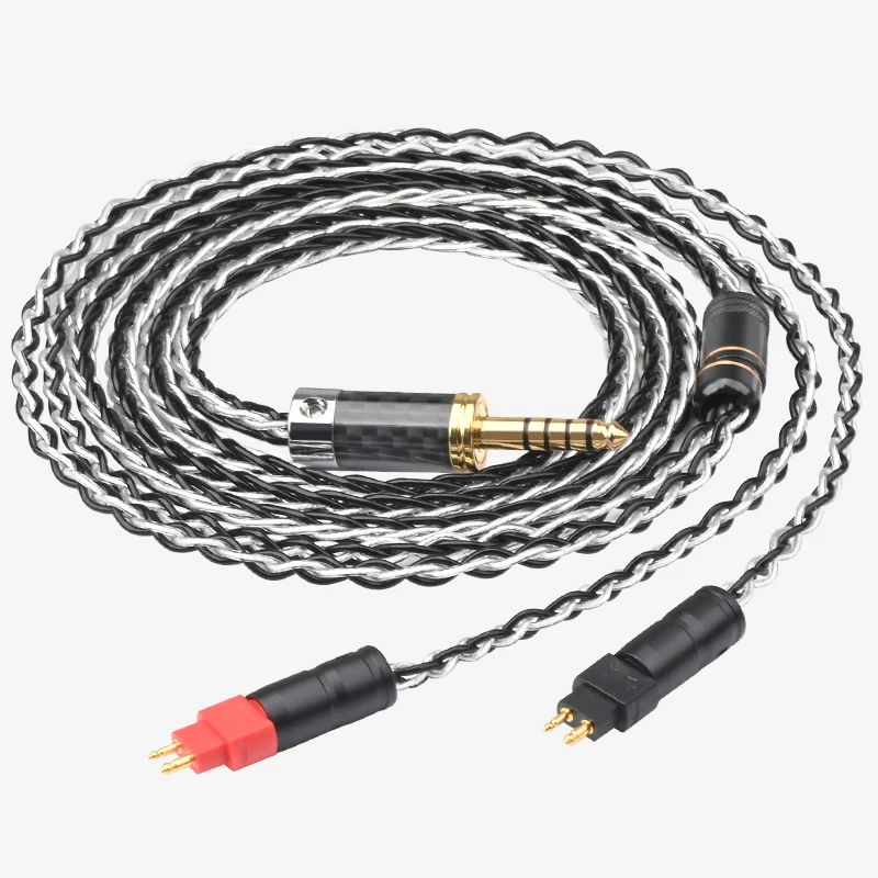 ATAUDIO HD650 Headphone Cable Silver 2M 7