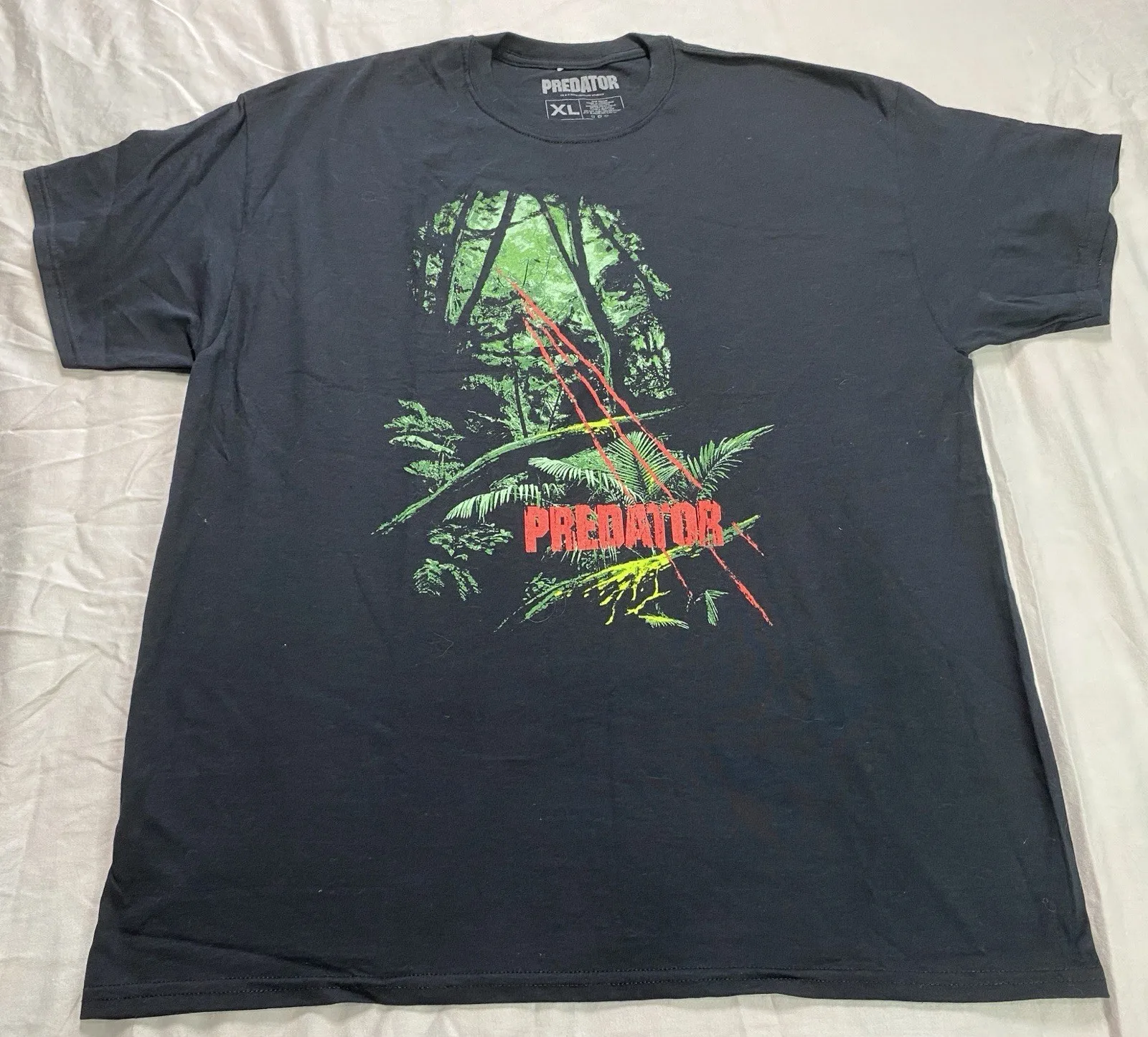Camiseta Predator Sci-Fi Movie Loot Crate Lootwear, talla grande, EUC, edición limitada