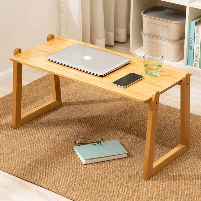 Sedentary Books Writing Table Wooden Rectangle Minimalist Bedroom Table Laptop Entrance Meuble Salon Rangement Home Furniture