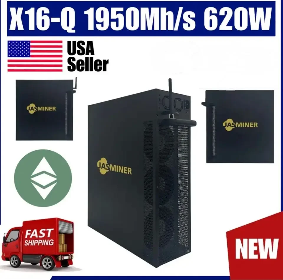 

Бренд new Jasminer X16-q 1650M 3U 8G память Wifi и т. д. ethw zil octa ethf miner с блоком питания