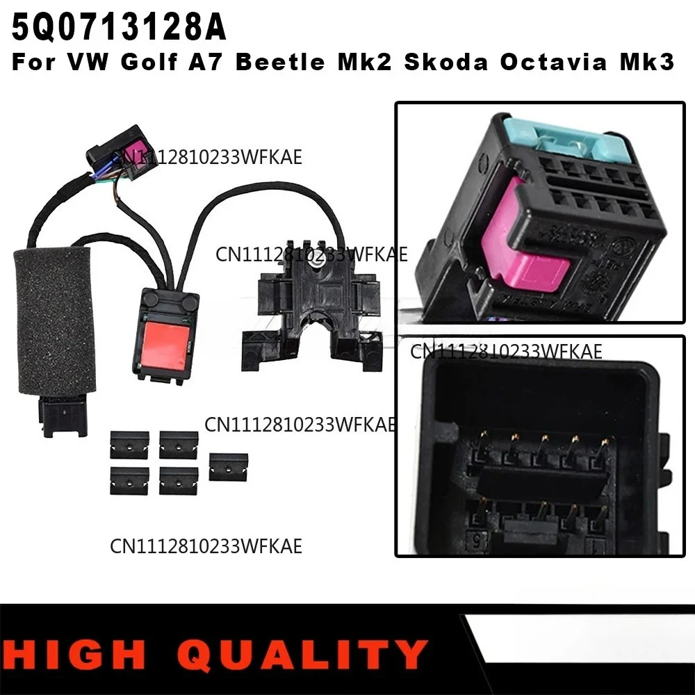 For VW Golf A7 Beetle Mk2 Skoda Octavia Mk3 New Automatic Gear Selector Shifter Micro Switch 9 Pins 5Q0713128A Car Accessories