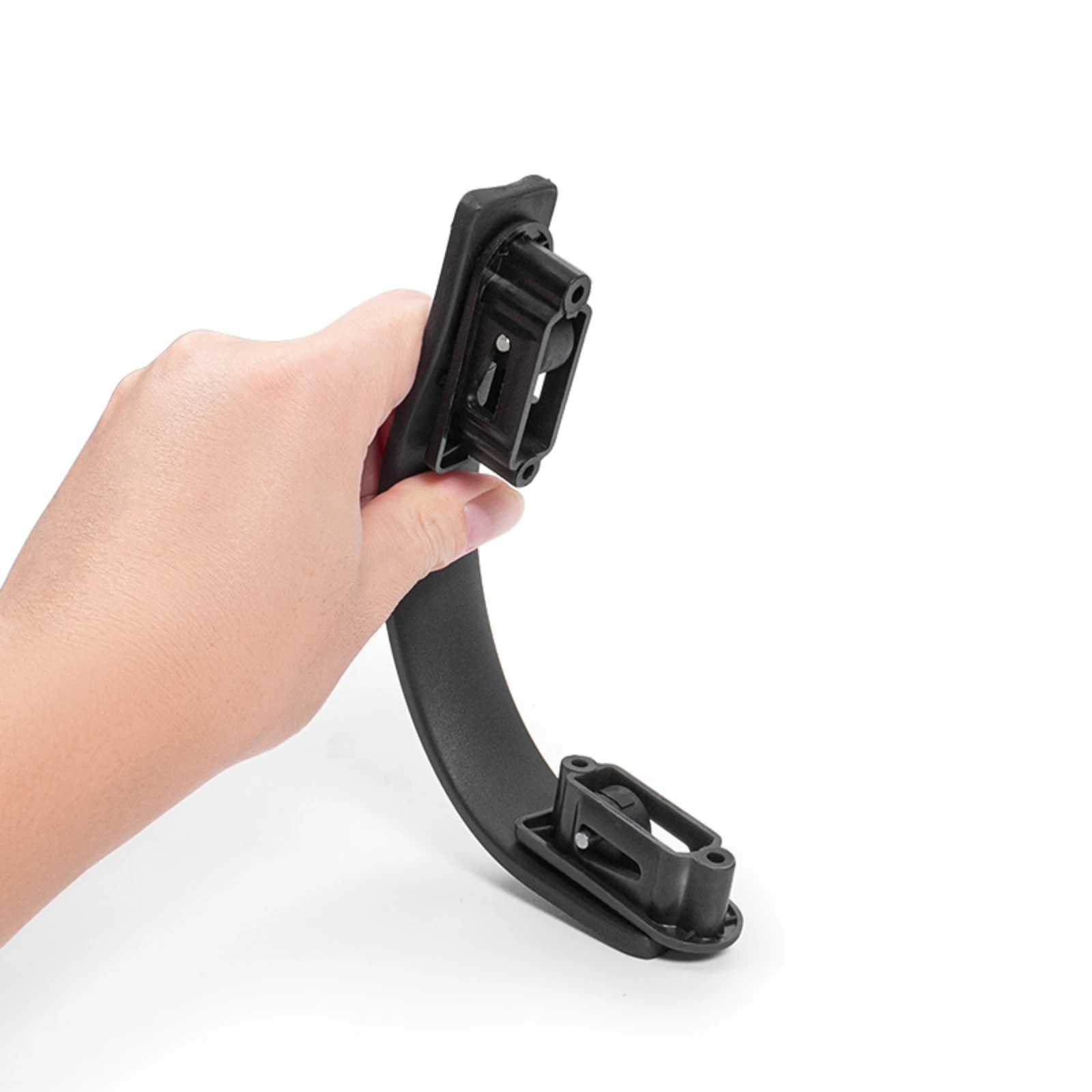 Suitcase Handle Black Luggage Handle Hardware Smooth Low-Profile for DIYers