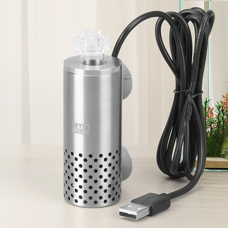 

Electric Oil Film Remover Easy Installation Built-in Filter Multifunction Electric Oil Skimmer for Water Tank Aquarium Home
