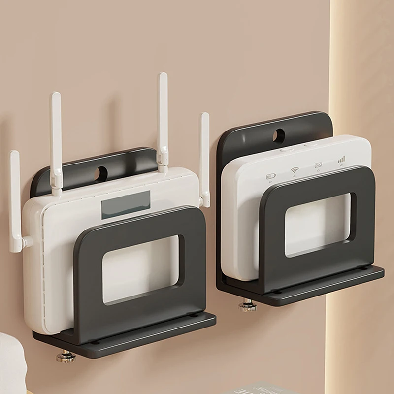 [TW] 1 Pcs Adjustable Small Device Wall Mount Holder For Router,Modem,TV Box And Other Media Players