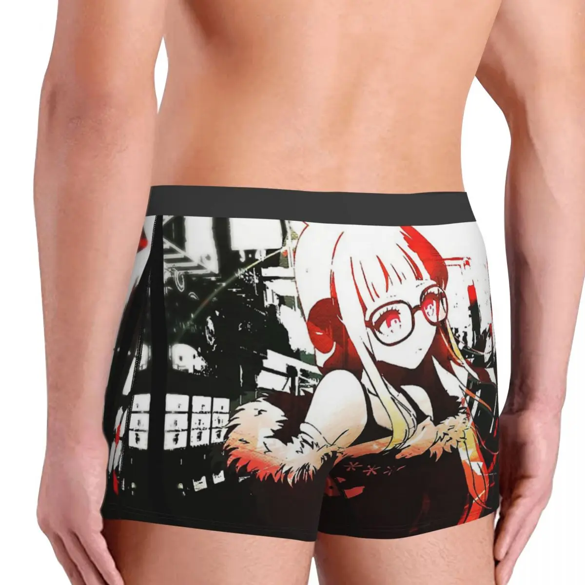 Futaba Sakura Persona 5 P5 Game Underpants Homme Panties Male Underwear Ventilate Shorts Boxer Briefs