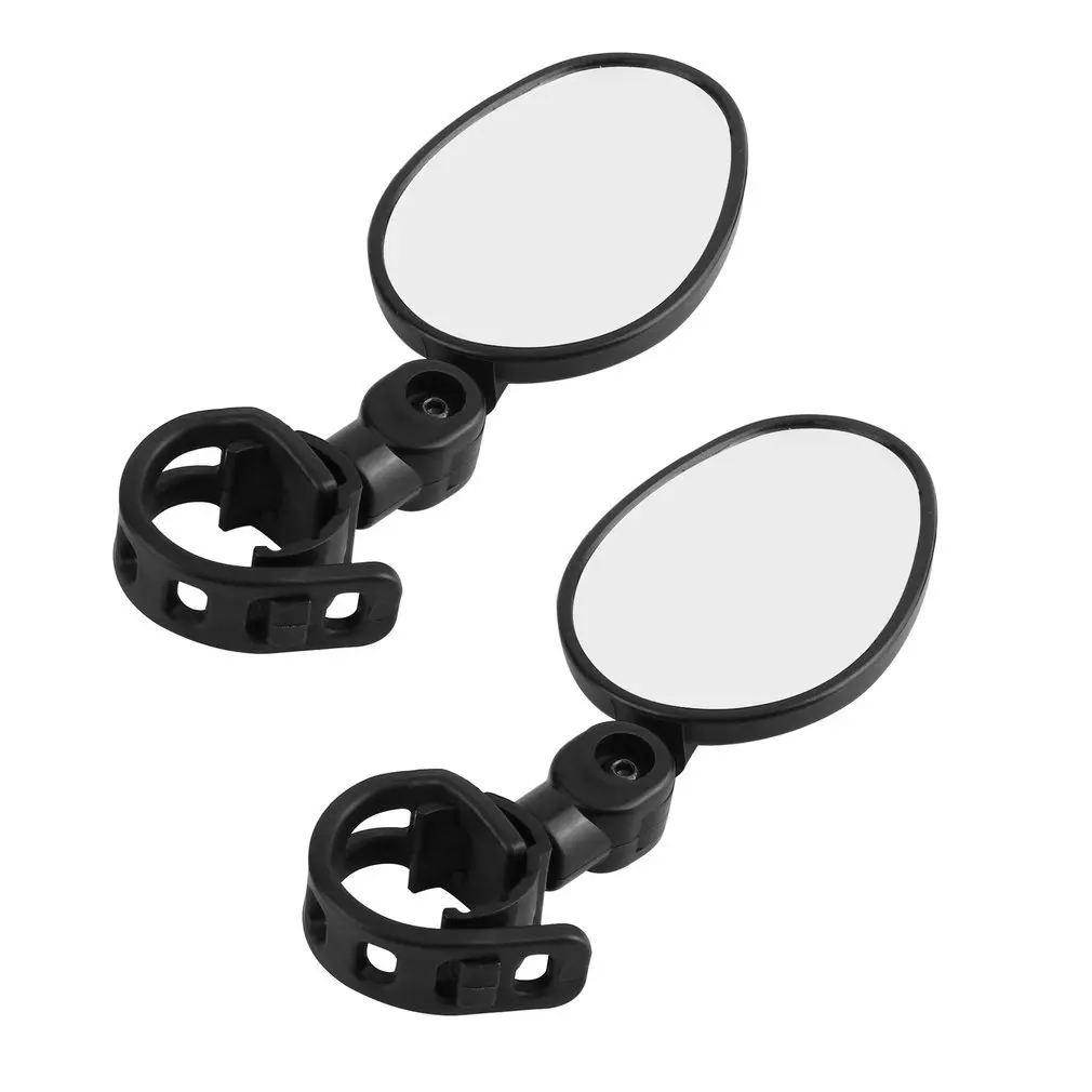 Bundle Mini Compact 360 Rotaty Mountain Road Bicycle Cycling Bike Rear View Mirror Handlebar Glass Mirrors