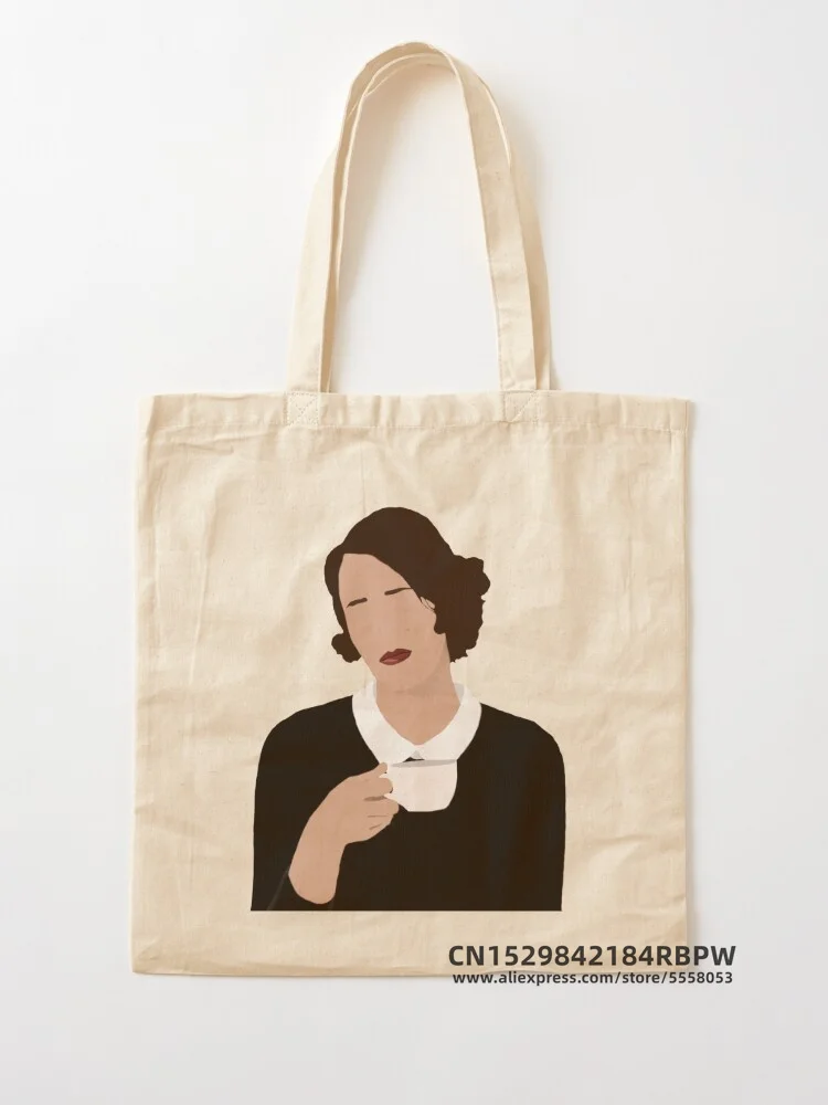 Fleabag It will pass Quote Tote Bag Girls Pacakge Hand Bag Women Eco Reusable Shoulder Shopper Bags Bolsas De Tela