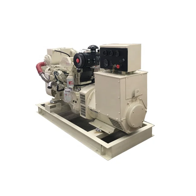 100kw marine generator with silencer  marine generator 50Hz/60Hz