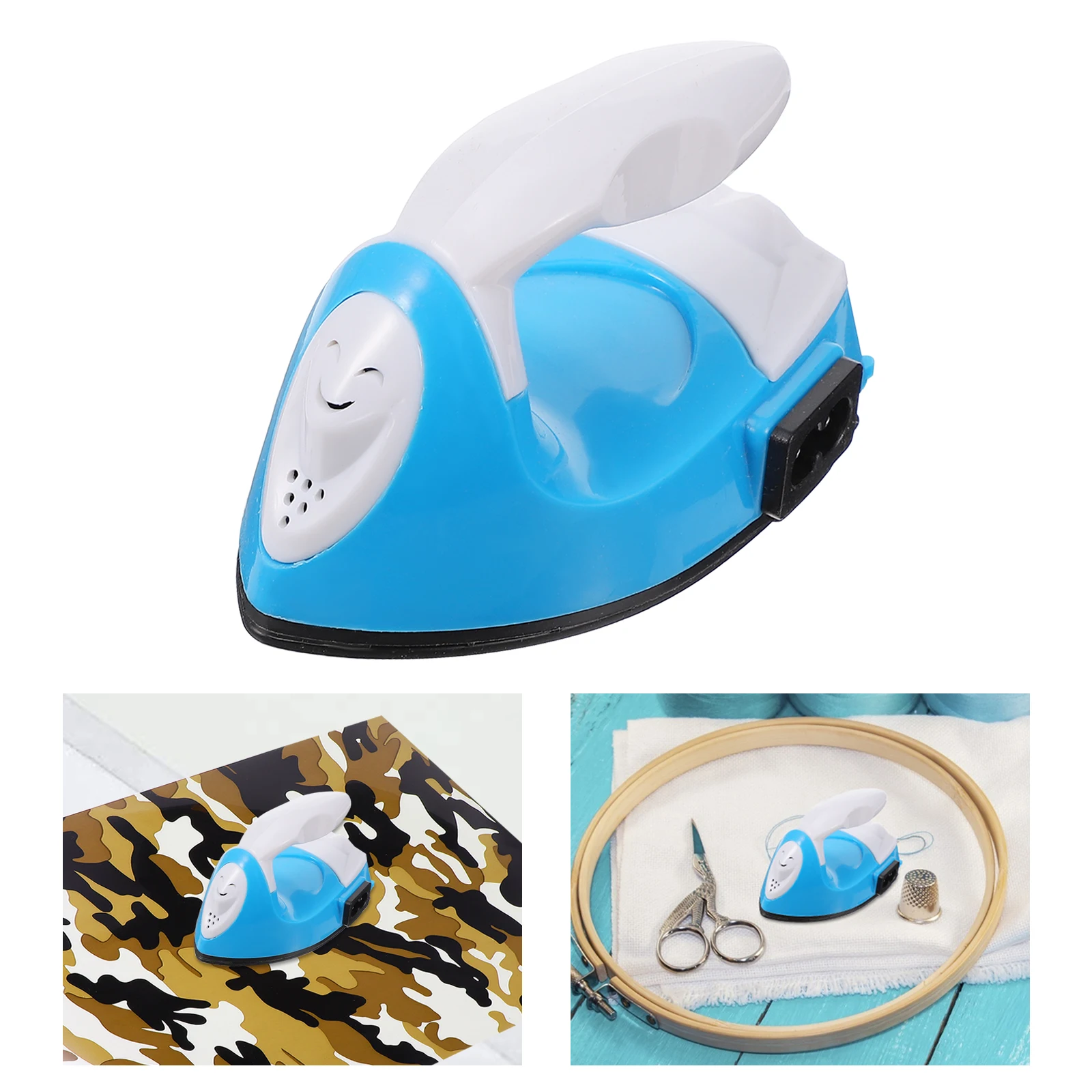 

Mini Heat Press Machine Iron 180°C Fast Heating Eu Plug 220V Oil-Proof Plate Wave Handle For Heat Transfer Diy