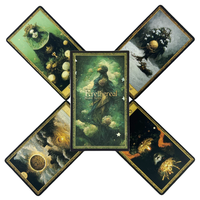 Erethereal Shadow Tarot Cards A 78 Deck Oracle English Visions Divination Edition Borad Playing Games
