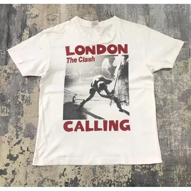 The Clash London Calling Band T Shirt Cotton All Size S 5XL TMB4687