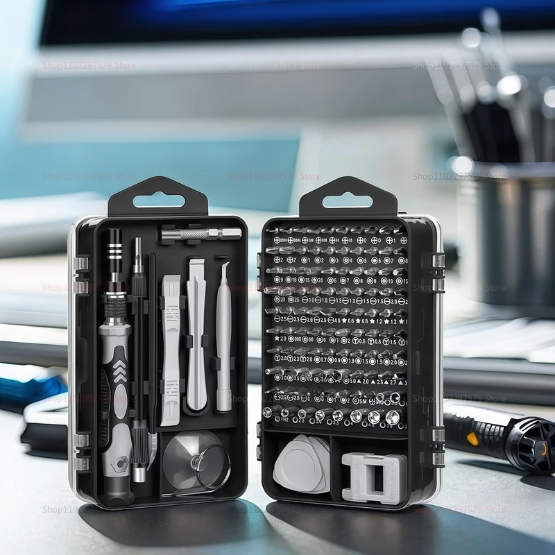 

Набор многофункциональных отверток 115 в 1, электронные инструменты для ремонта компьютера, телефона и домашнего использования, комплект изоляционных отверток