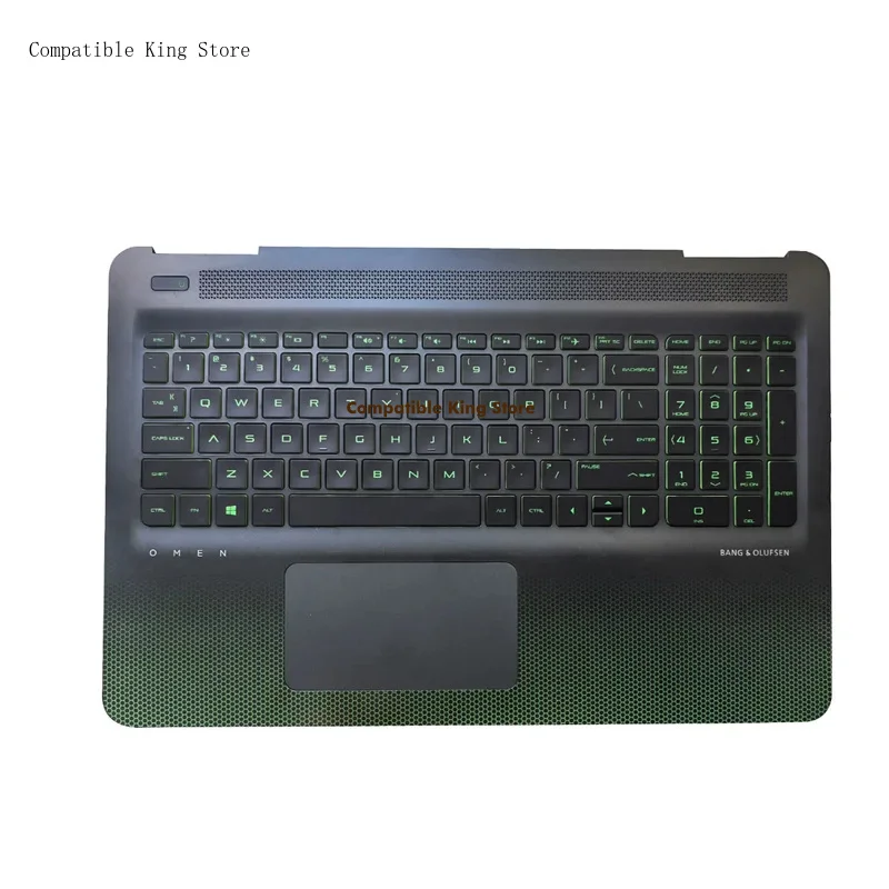 DD+New Original topcase C Shell Palmrest + US Keyboard Compatible with HP OMEN 2 TPN-Q173 15-AX 15-BC